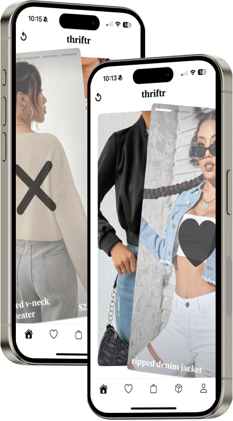 Thriftr App Preview